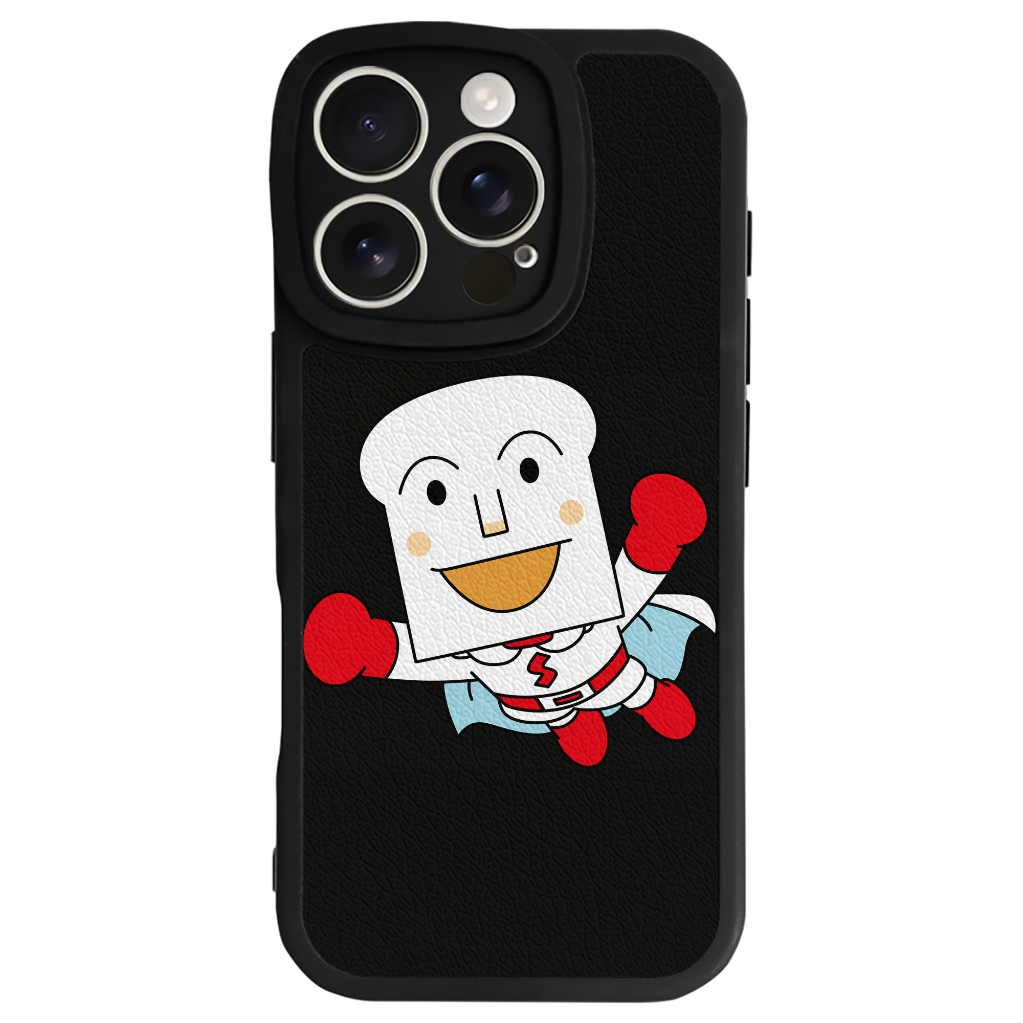 （画像用） アンパンマン Anpanman 【iPhone 16シリーズ対応】シリコンスマホケース（レザー調） 材質：シリコン